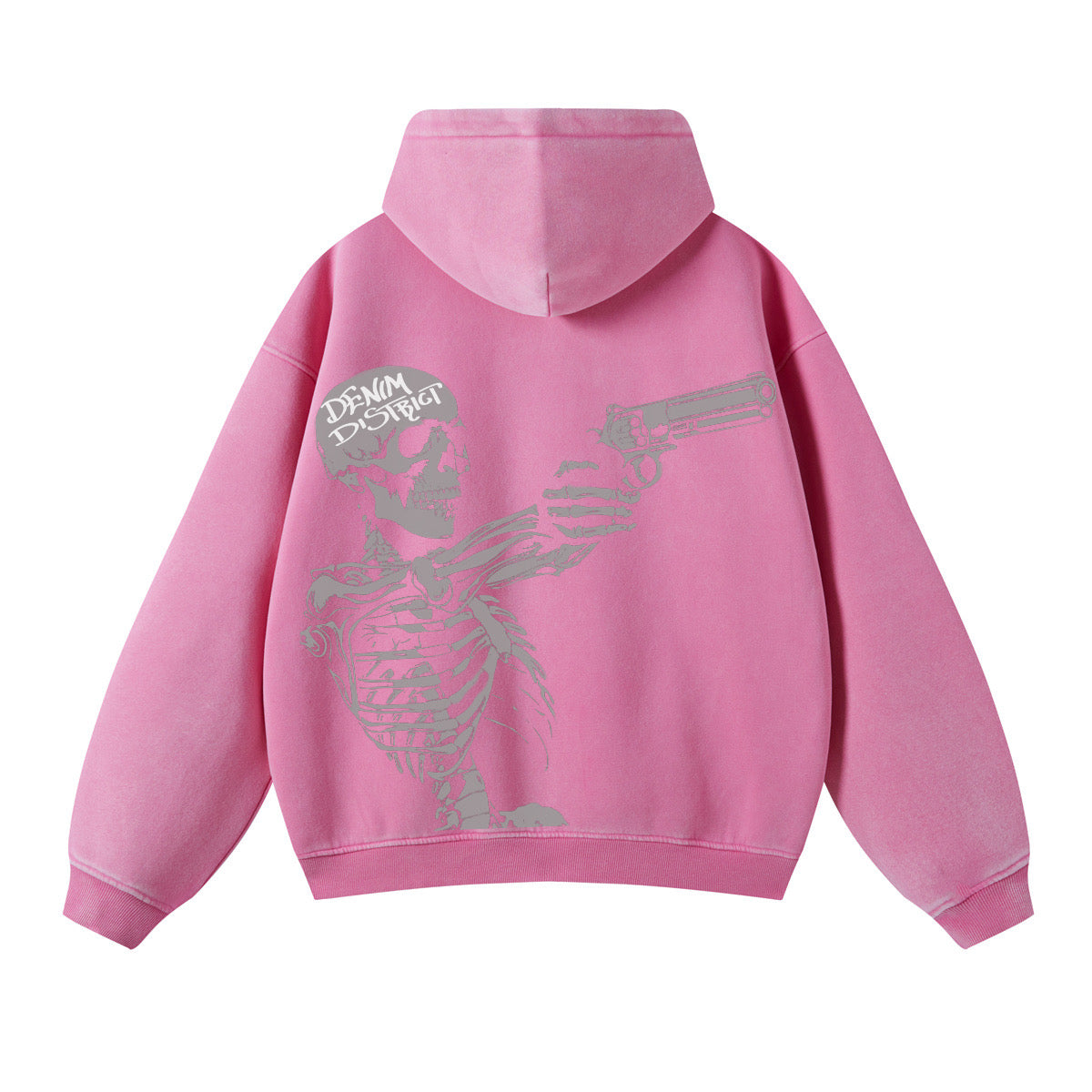 SKELETON ZIP UP HOODIE