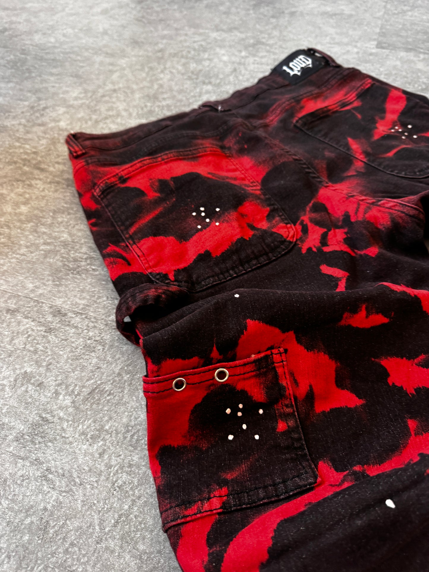 DISTRICT x LOUDCUSTOMS jeans