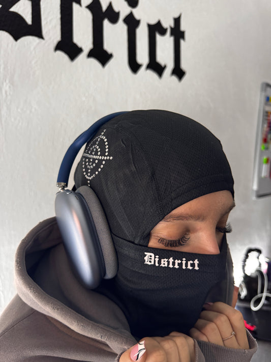 Rhinestone ski mask